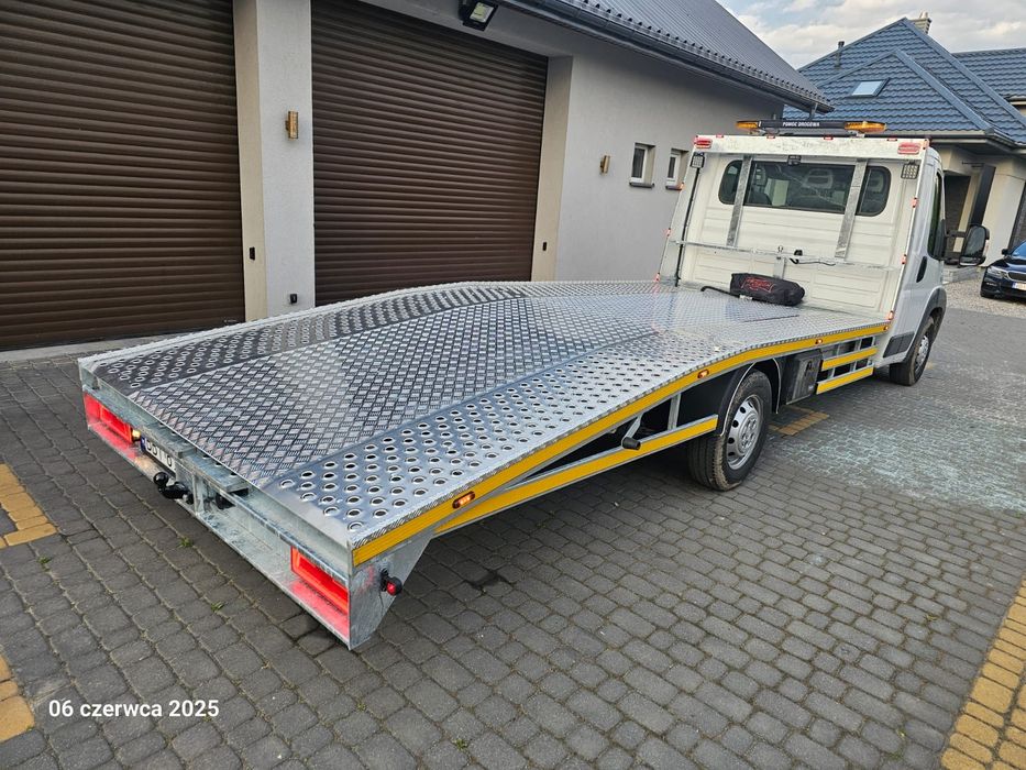 Wynajem przyczepa autolaweta kat B  już teraz