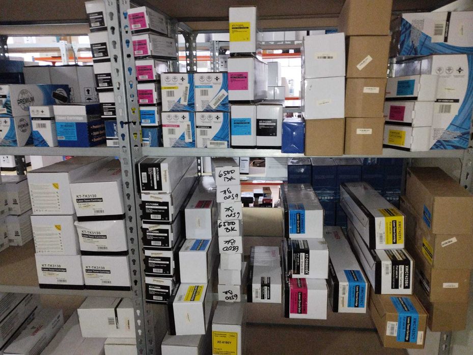 Lote de Toners e Tambores Compatíveis NOVOS