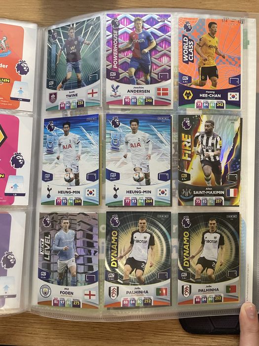 Картки panini adrenalyn xl premier league 2023/2024