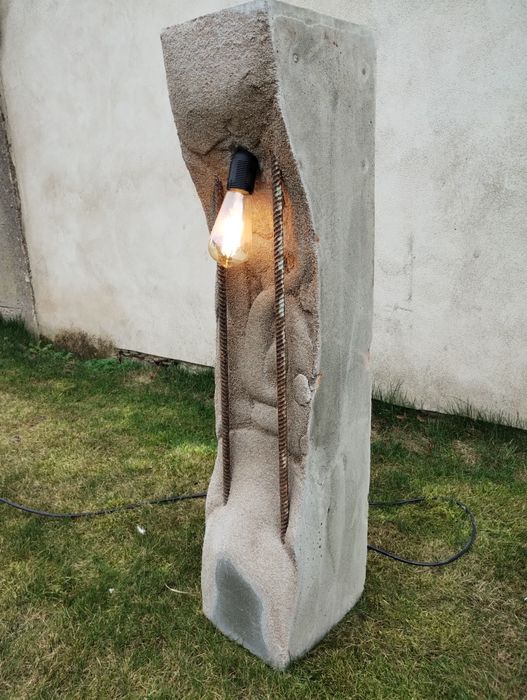 Lampa lampy betonowe loftowe ogrodowe zewnętrzne