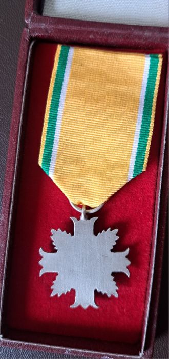 Medal za ZASŁUGI dla LOPP - stopień srebrny - II RP