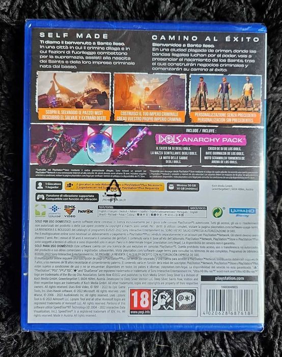 Saints Row Day One Edition PS5