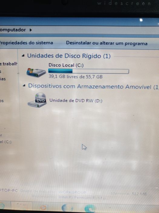 Computador Portátil HP DV1000