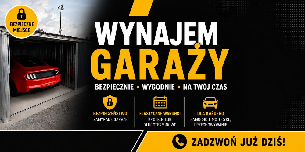 Wynajem garażu Grodzisk Wlkp