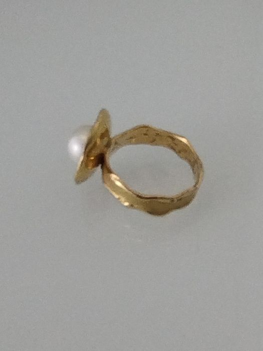 Anel em ouro de 19,2kt
