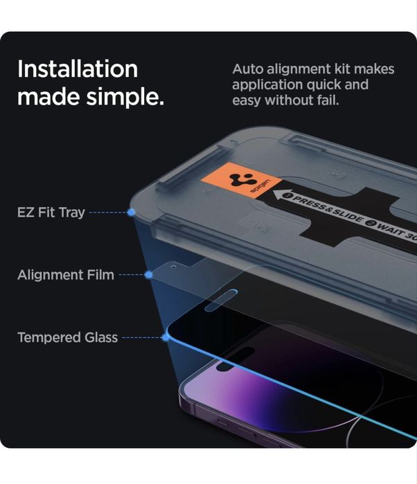 Filtro de privacidade protetor de ecrã para iPhone 14 Pro Max,