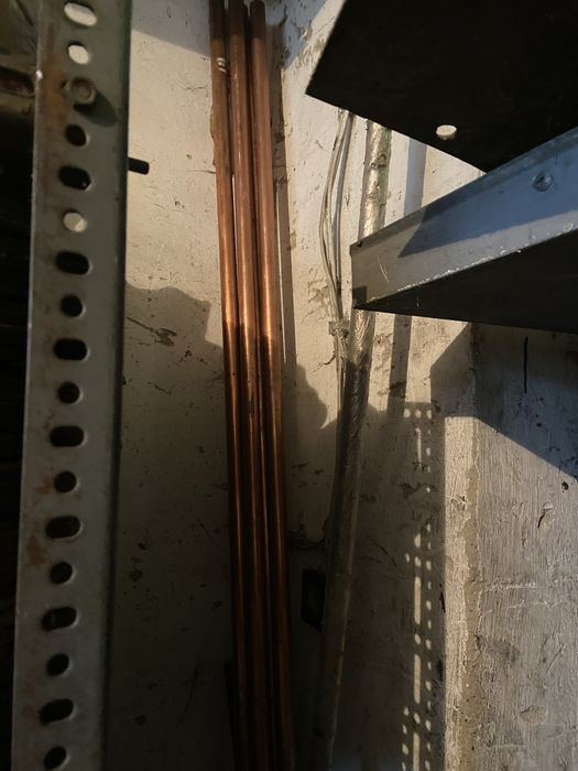 Rurki miedzine 30x2500mm