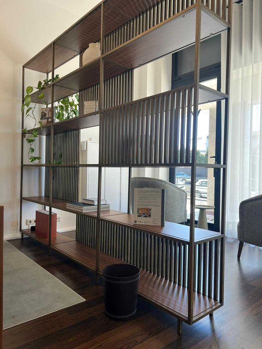 Estante de ferro medidas: 270cm 35cm 230cm