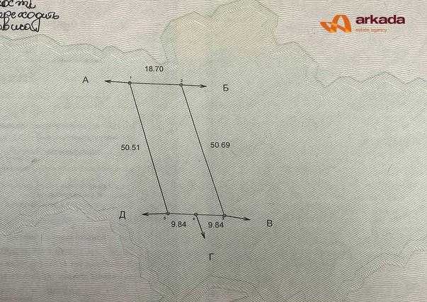 Продається земельна ділянка в Богородчанах 9.2 сот. під будівництва