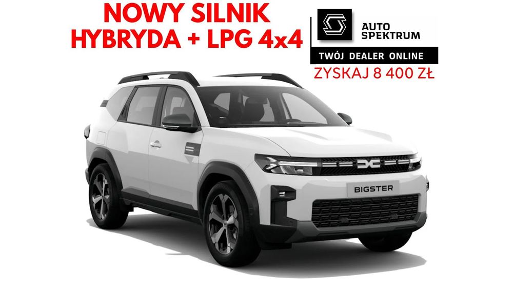Dacia Bigster journey hybrid-G 150 4x4 / hybryda + LPG z napędem 4x4 - ZAMÓW