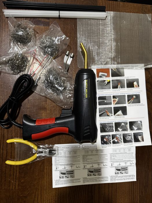 Гарячий степлер, фен, паяльник для пластику для пайки бамперів 100вт