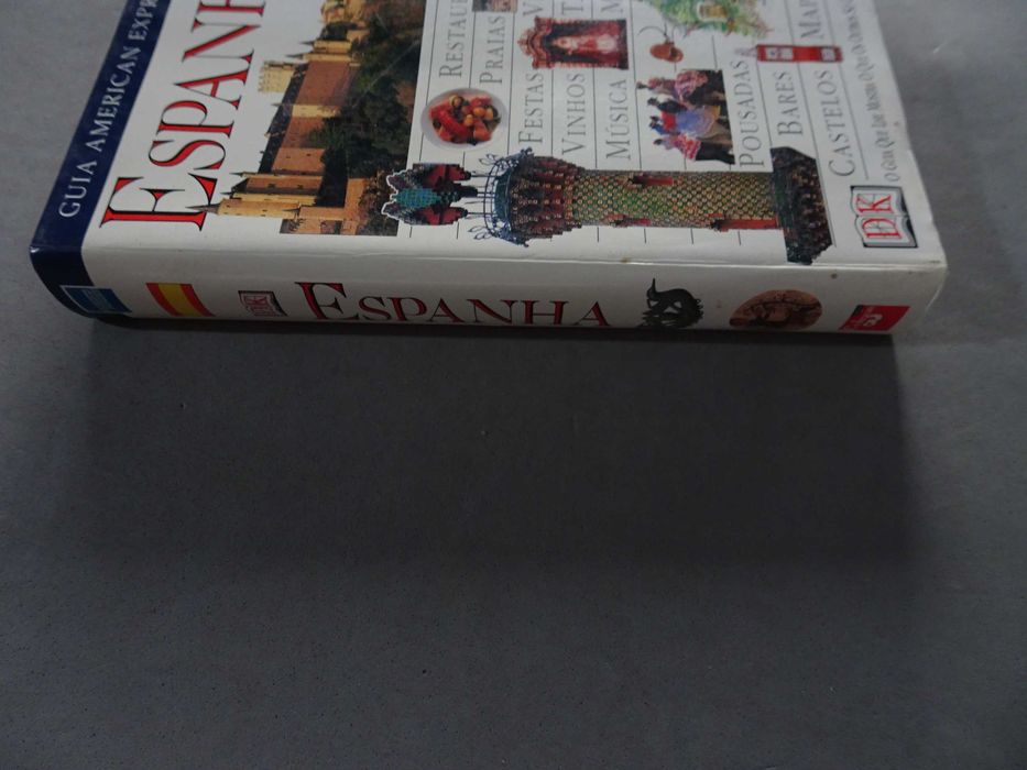 Livro Guia de Viagem Guia Turístico American Express - Espanha