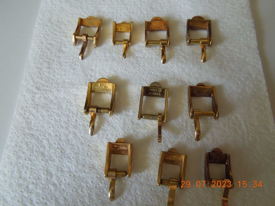 klamerka do paska zegarka omega