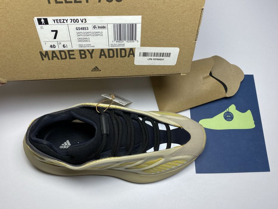 40-25см ОРИГІНАЛ 100% Кросівки ADIDAS YEEZY 700 V3 Safflower G54853