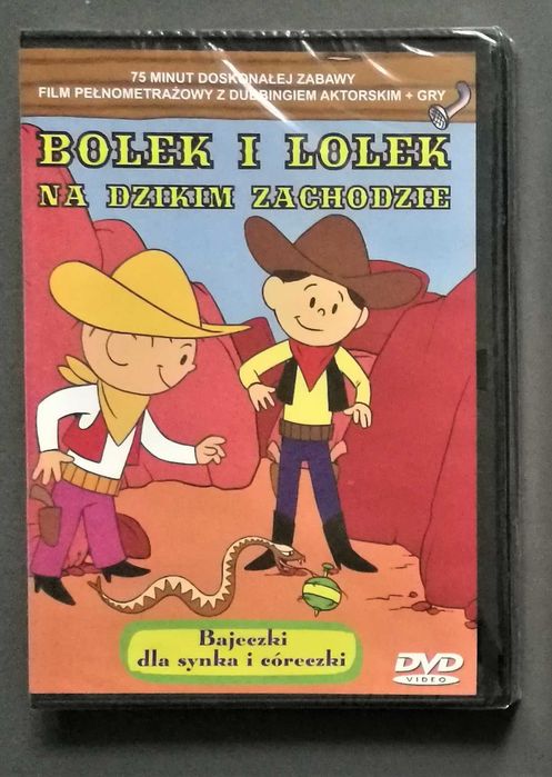 Bolek i Lolek Na Dzikim Zachodzie - FOLIA