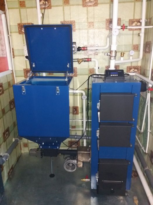 Пеллетная горелка 5-30 кВт. в твердотопливный котел горелка на пеллете