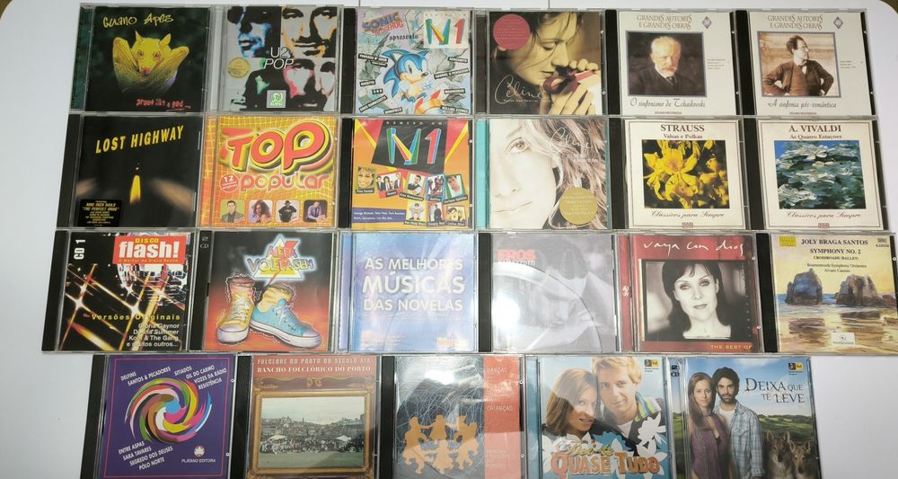 CD's música - para amantes deste formato - em ótimas condições