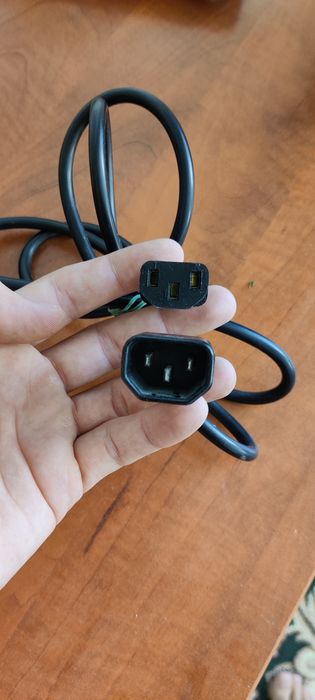 Кабель живлення Cablexpert для приєднання електроустаткування