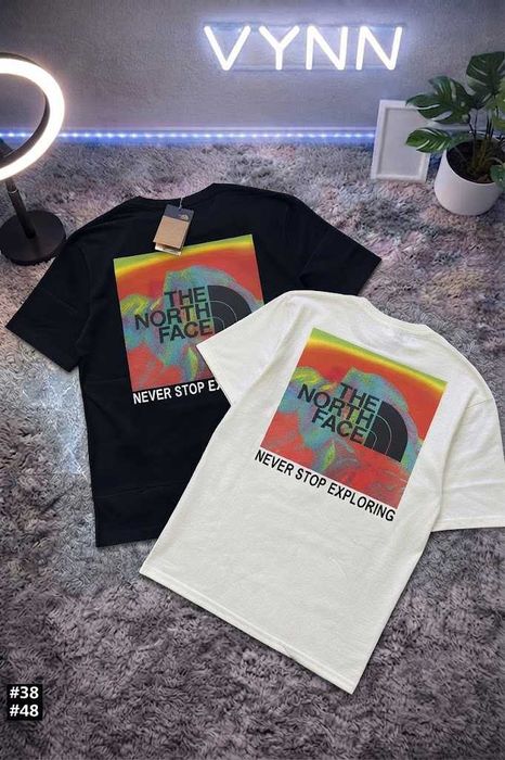 Футболка THE NORTH FACE MultiColor • TNF Чорна / Біла •  XS - XXL