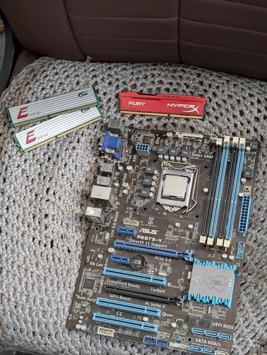 Asus p8b75-v + 16Gb DDR3 + Xeon E3 1245v2 (аналог i5-2400) КОМПЛЕКТ