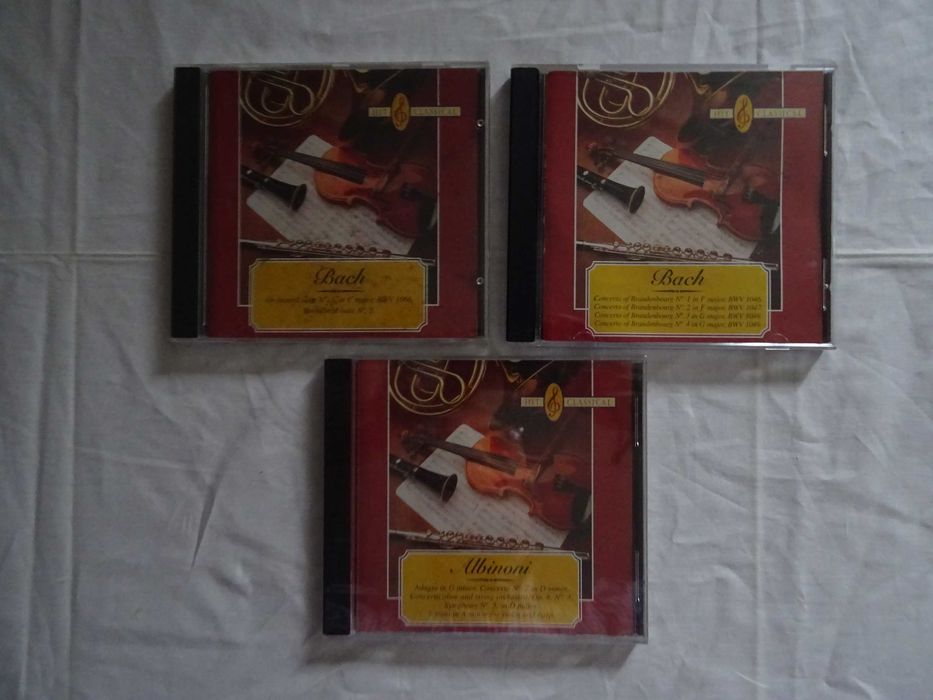 Coleção 50 CDs Música Clássica Beethoven Mozart Bach Chopin Vivalde Etc
