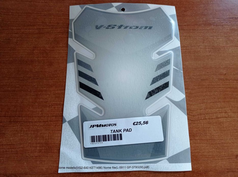 TANK PAD PARA SUZUKI V-STROM VÁRIAS CORES