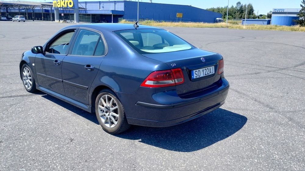 Saab 93 1.9TiD  2008 rok  niskie spalanie