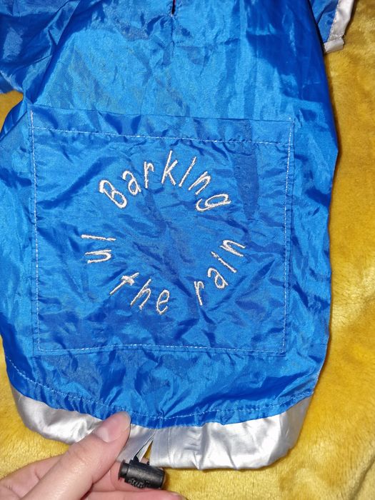 Дощовик для пса плащ для міні собаки одяг накидка для пса дождевик.