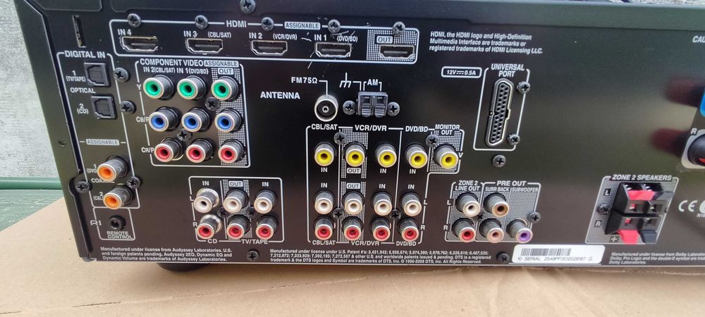 Onkyo TX-SR507 to 5.1-kanałowy
