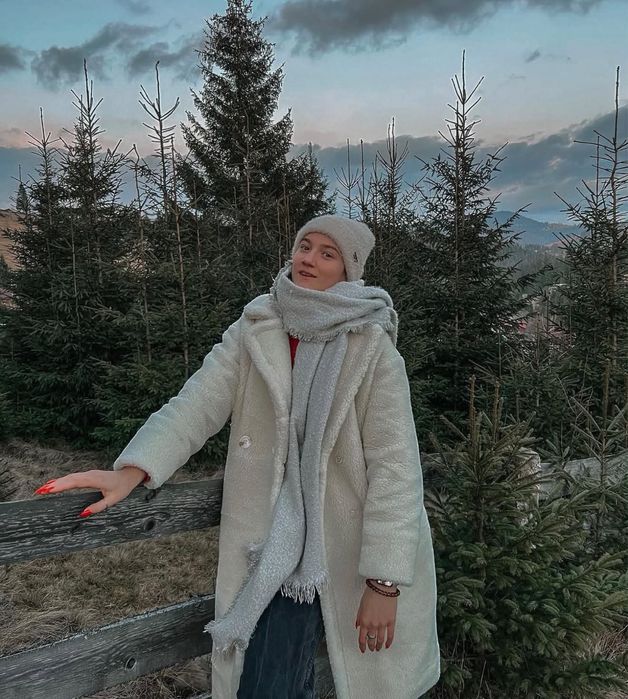 Шуба зимова, натуральна овчина