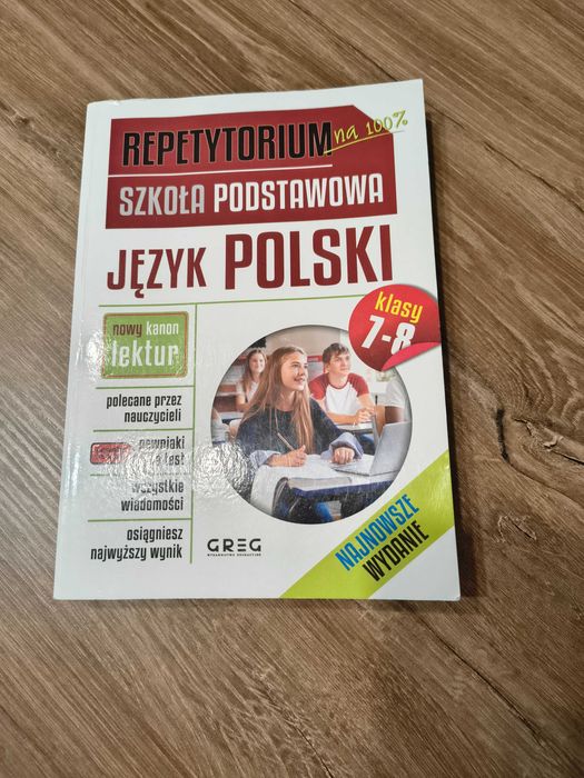 Repetytorium Szkoła Podstawowa Język polski klasy 7 - 8
