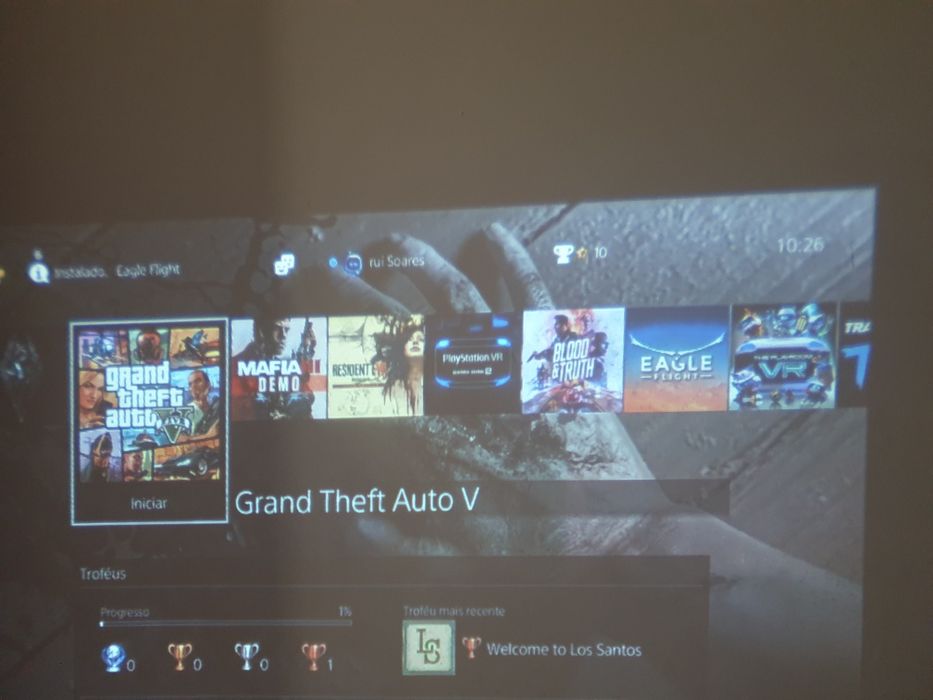 Playstation 4 + VR +2comandos e jogos