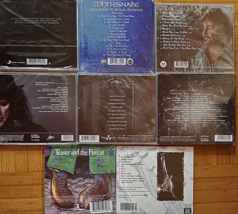 CD-Нові, Фірма. Sabaton, Chris Norman,Depeche Mode, A.Cooper, P.Way.