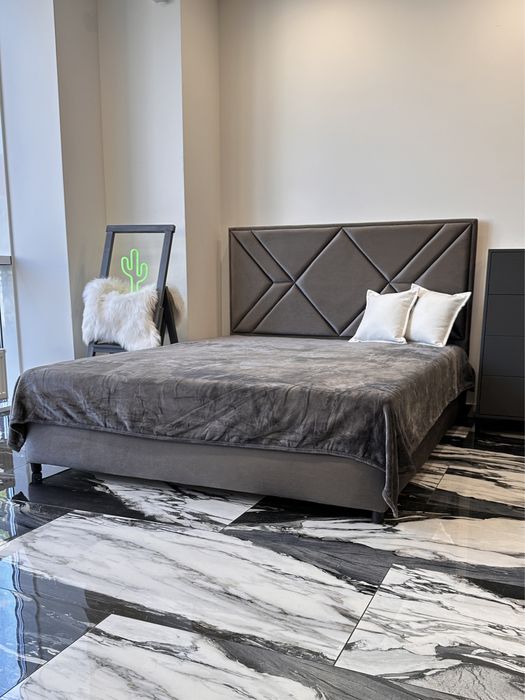 Кровать с матрасом и короб для белья «Эмилия» в наличии Днепр