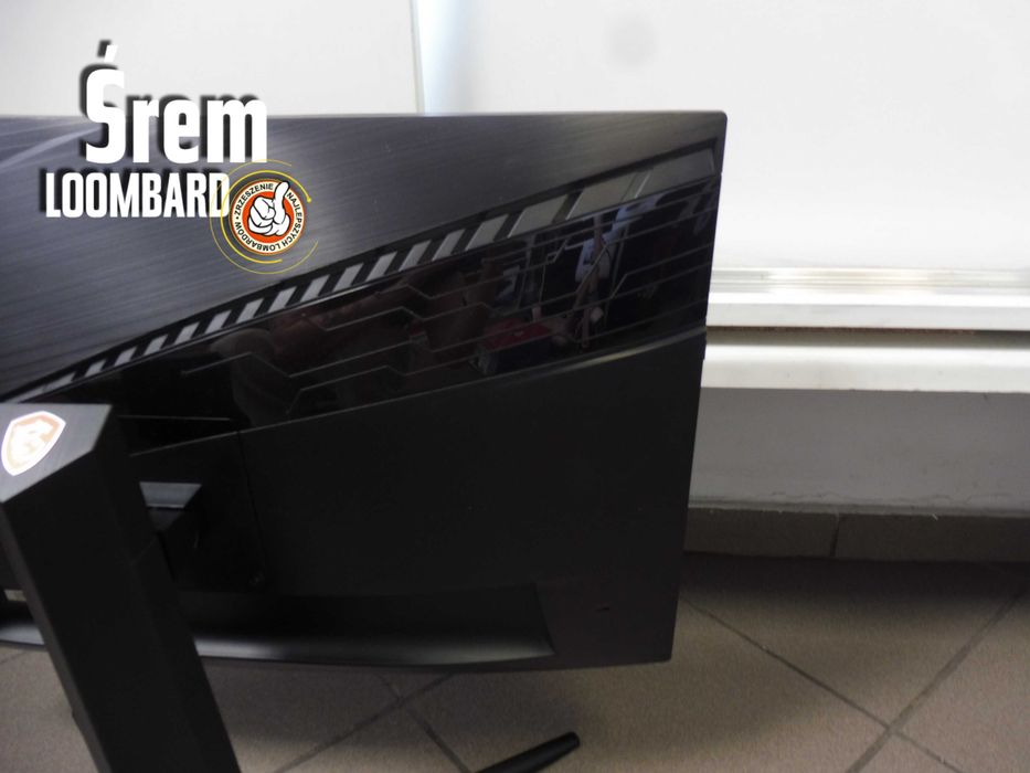 Monitor MSI MAG271CR, Kabel Zasilający, Stan db!