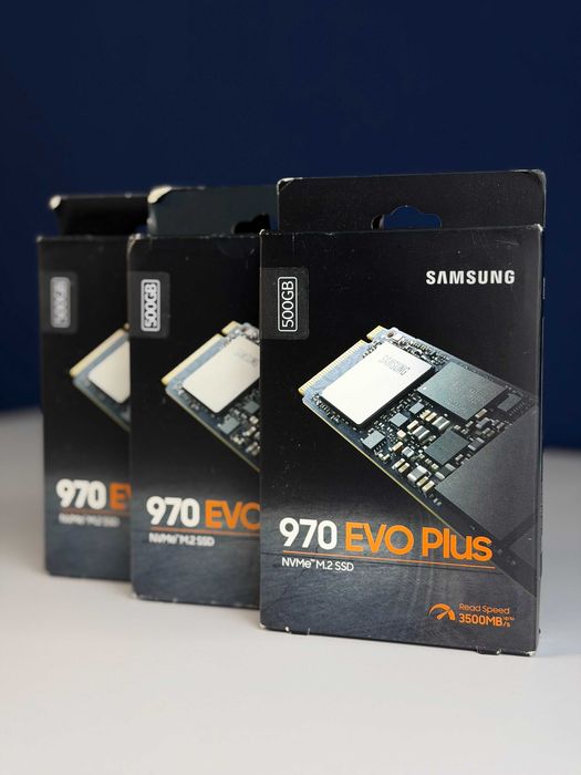Накопичувач SSD Samsung 970 EVO Plus 500GB M.2 NVMe PCIe 3.0 x4 | МАГАЗИН | Гарантія 90 днів