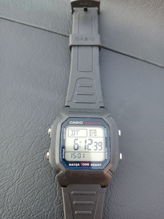 CASIO F-91W годинник і  10YEAR BATTERY
