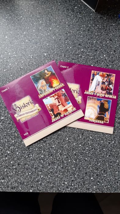 Seria 6 płytek DVD  Historie Starego Testamentu