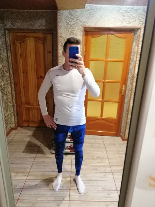 Компрессионная, термо футболка Nike pro combat: 650 грн. - Спортивні ...