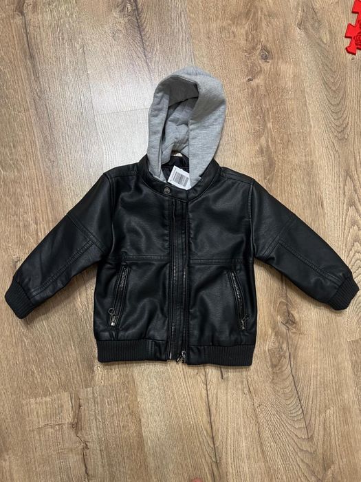 Куртка дитяча шкіряна 9м 74см