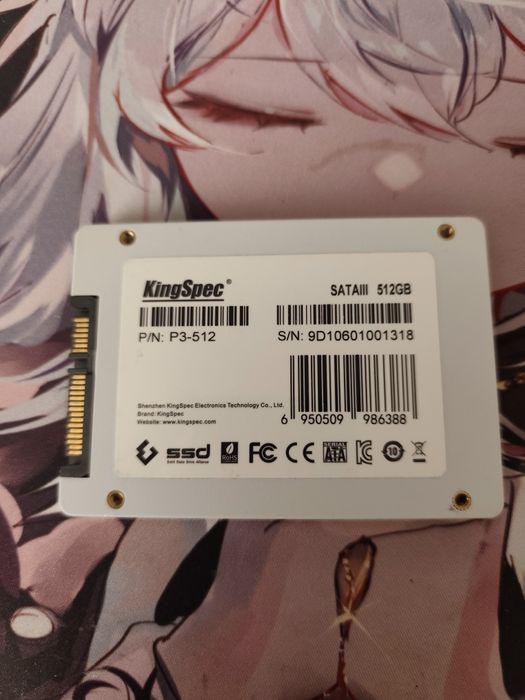 Продам SSD дисков 2.5" SATA III (Goodram, kingSpec, Apacer) 128-512GB