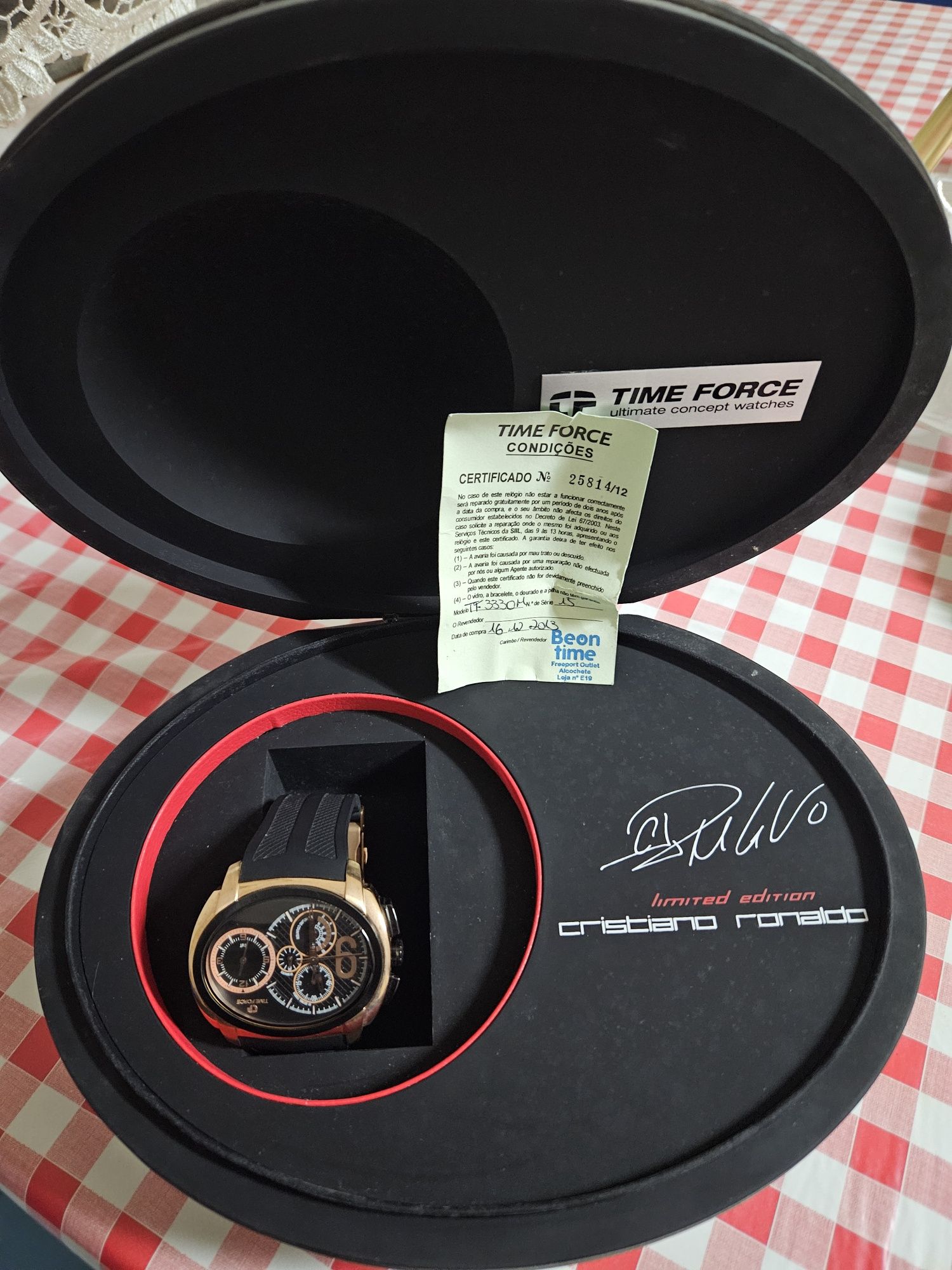 Vendo relogio time force CR7 Sarilhos Grandes OLX.pt
