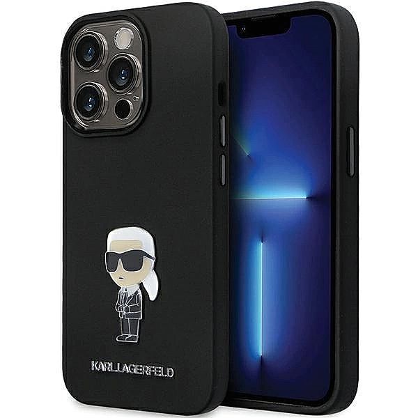 Etui Karl Lagerfeld Silicone Ikonik Metal Pin na iPhone 13 Pro / iPhon
