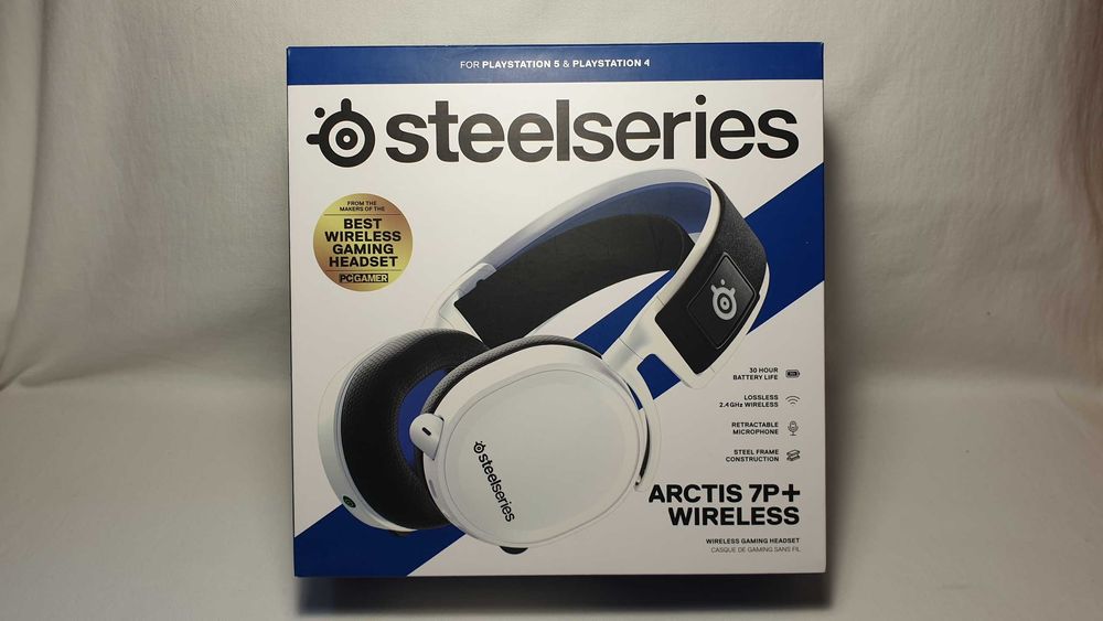 Słuchawki bezprzewodowe SteelSeries Arctis 7P+- NOWE.