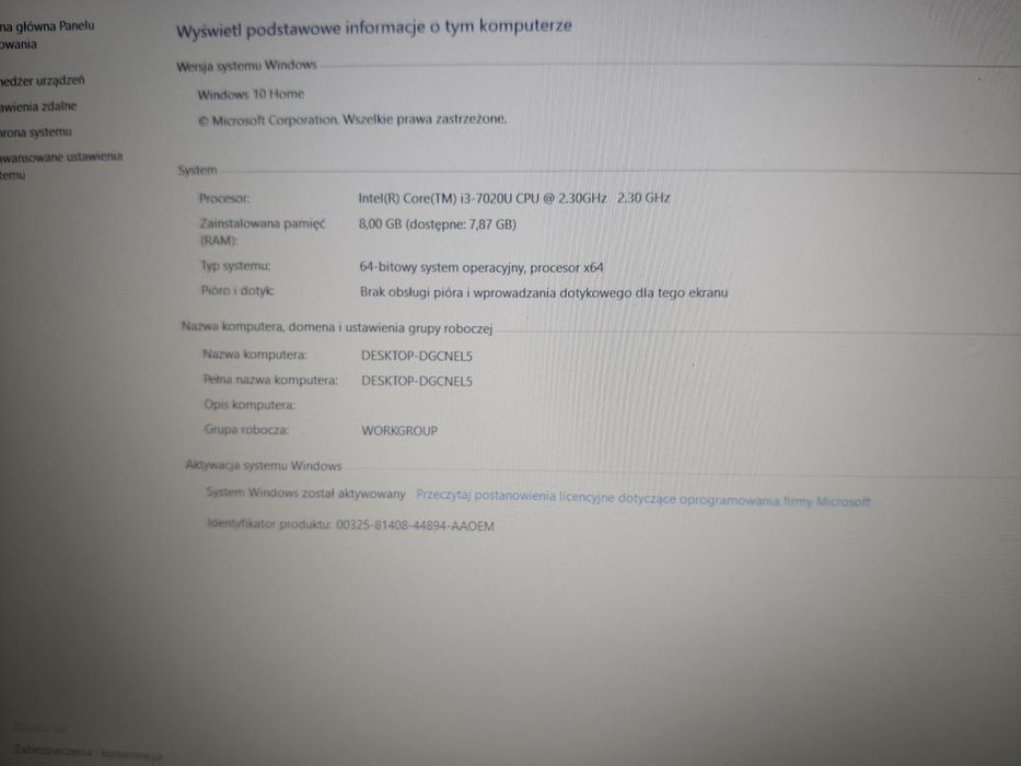 Komputer diagnostyczny interfejs Laptop Acer 15,6c Diagcom pro+