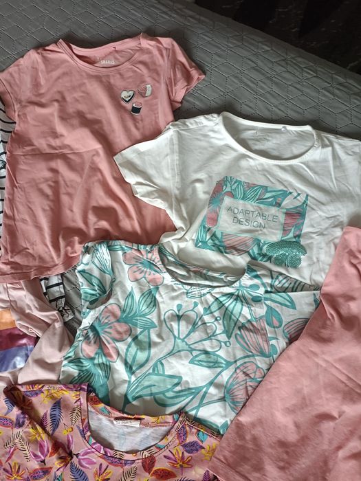 Koszulki zestaw coccodrillo i inne