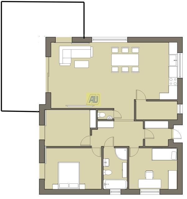 Nowy dom 112,5m², fotowoltaika, pompa ciepła