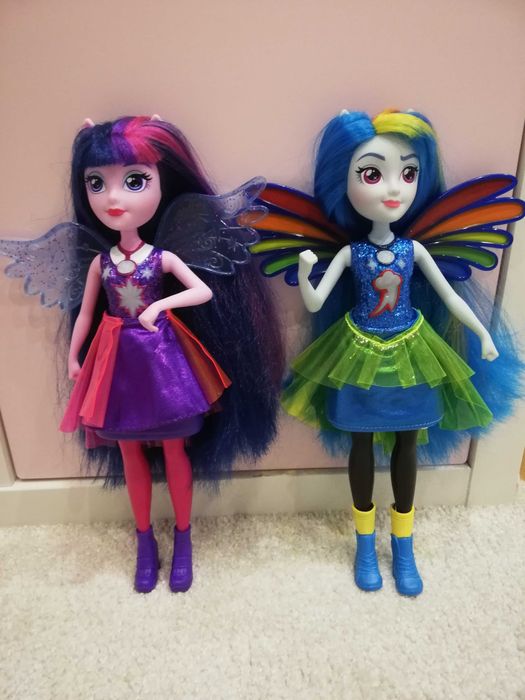 Lalka Equestria girls Hasbro Rainbow dash, Twilight moc przyjaźni