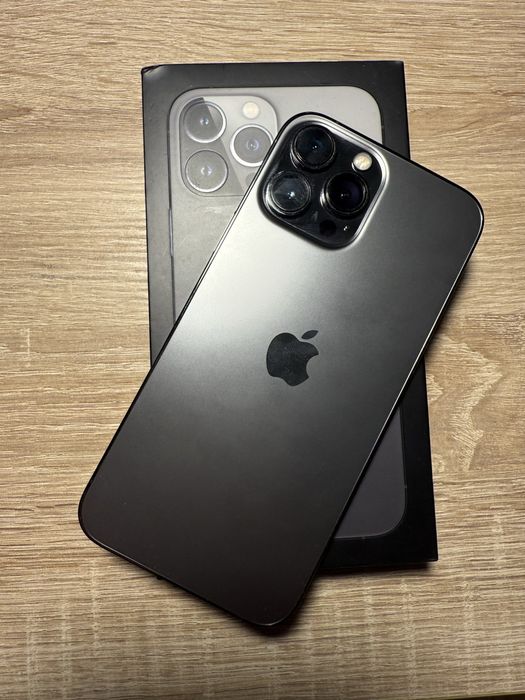 Iphone 13 PRO MAX 128 gb graphite świetny stan + etui