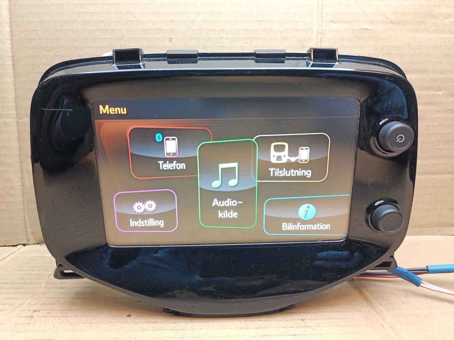 Radio  Citroen C1 II Toyota Aygo Peugeot 108 ekran wyświetlacz monitor